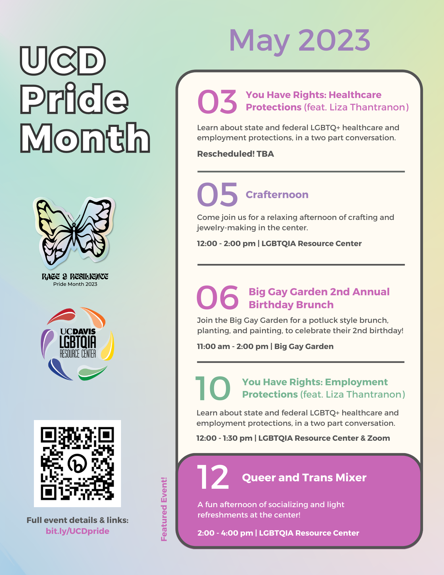Pride calendar 2023