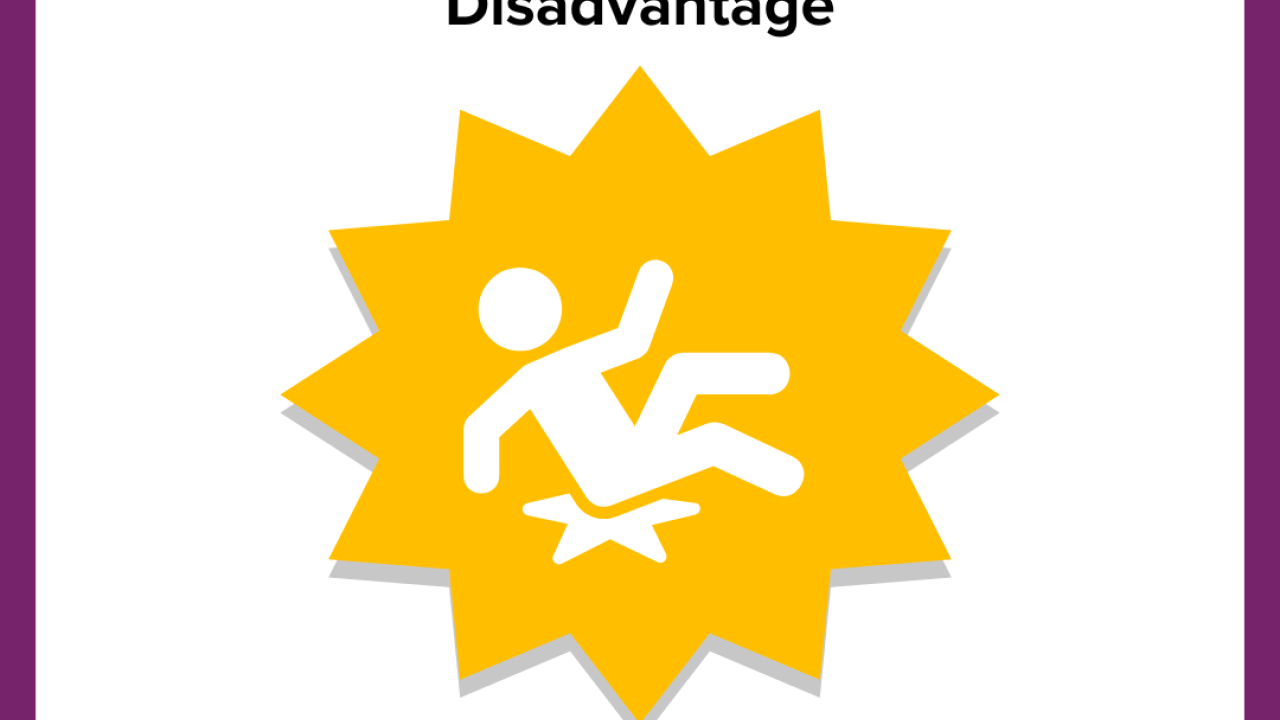 Image with a white background & purple border. The event title states "Defend with Pride: Class 4". In the middle of the graphic is a person with a yellow spiked background around them.