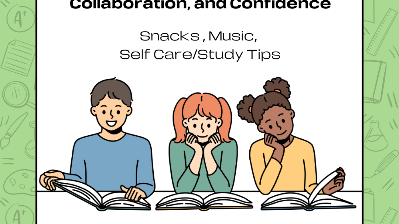 Spring study sessions focused on fostering connection, collaboration, and building confidence among participants.