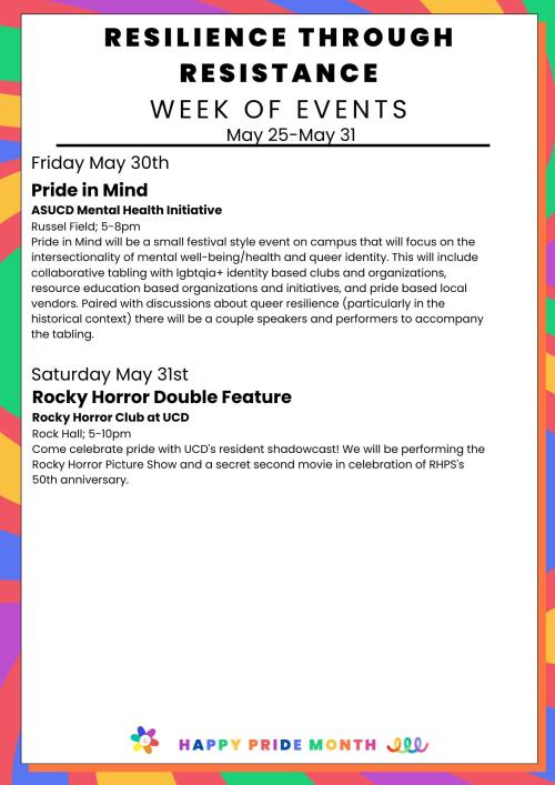  A colorful calendar highlighting events and celebrations for Pride Month, featuring rainbow motifs and important dates.